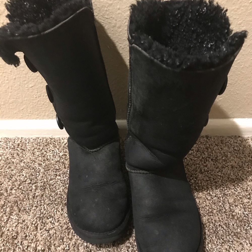 Authentic Uggs Boots/Bailey Button Used - image 2